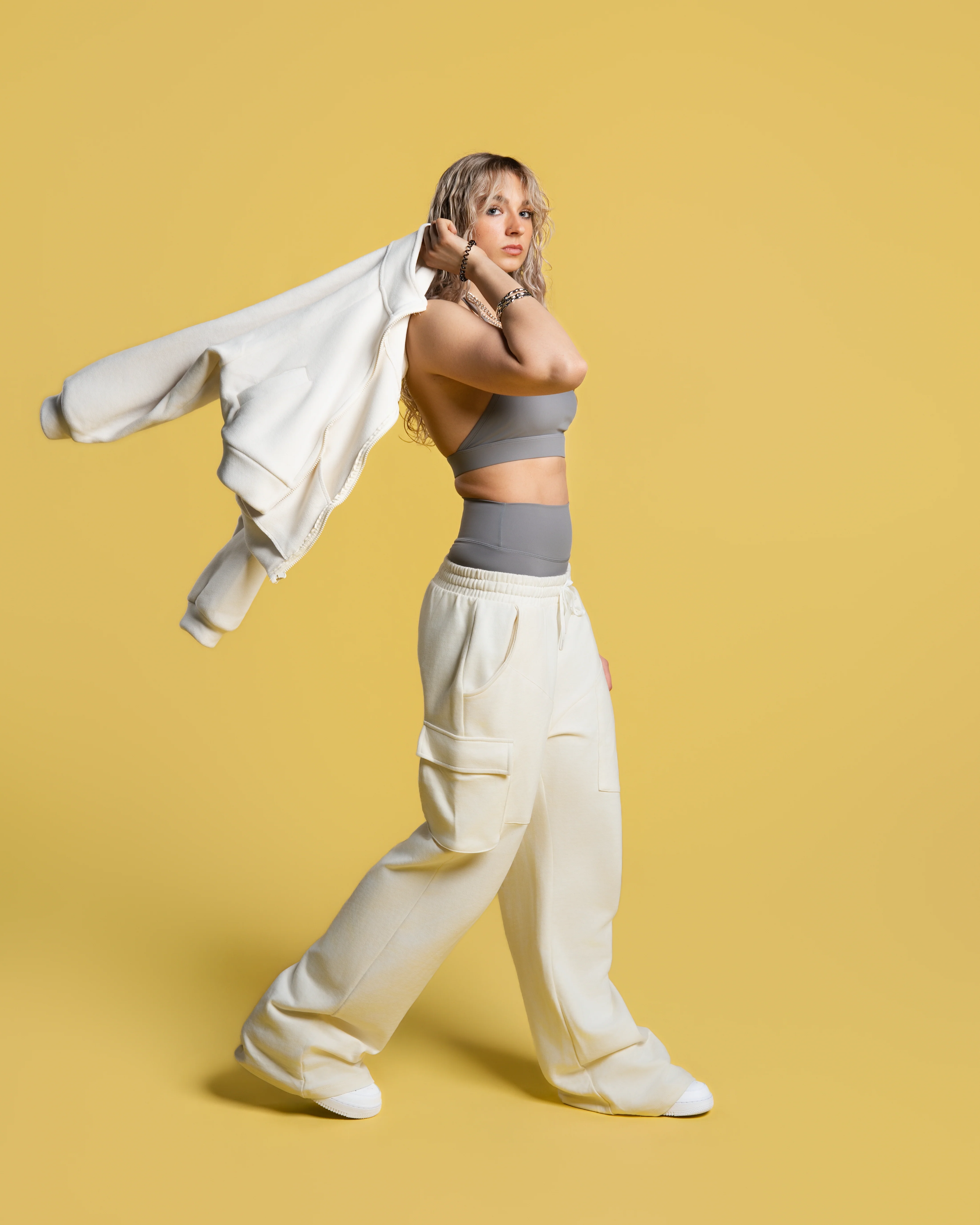 Ekko Womens Cargo Sweatpants - Image 9