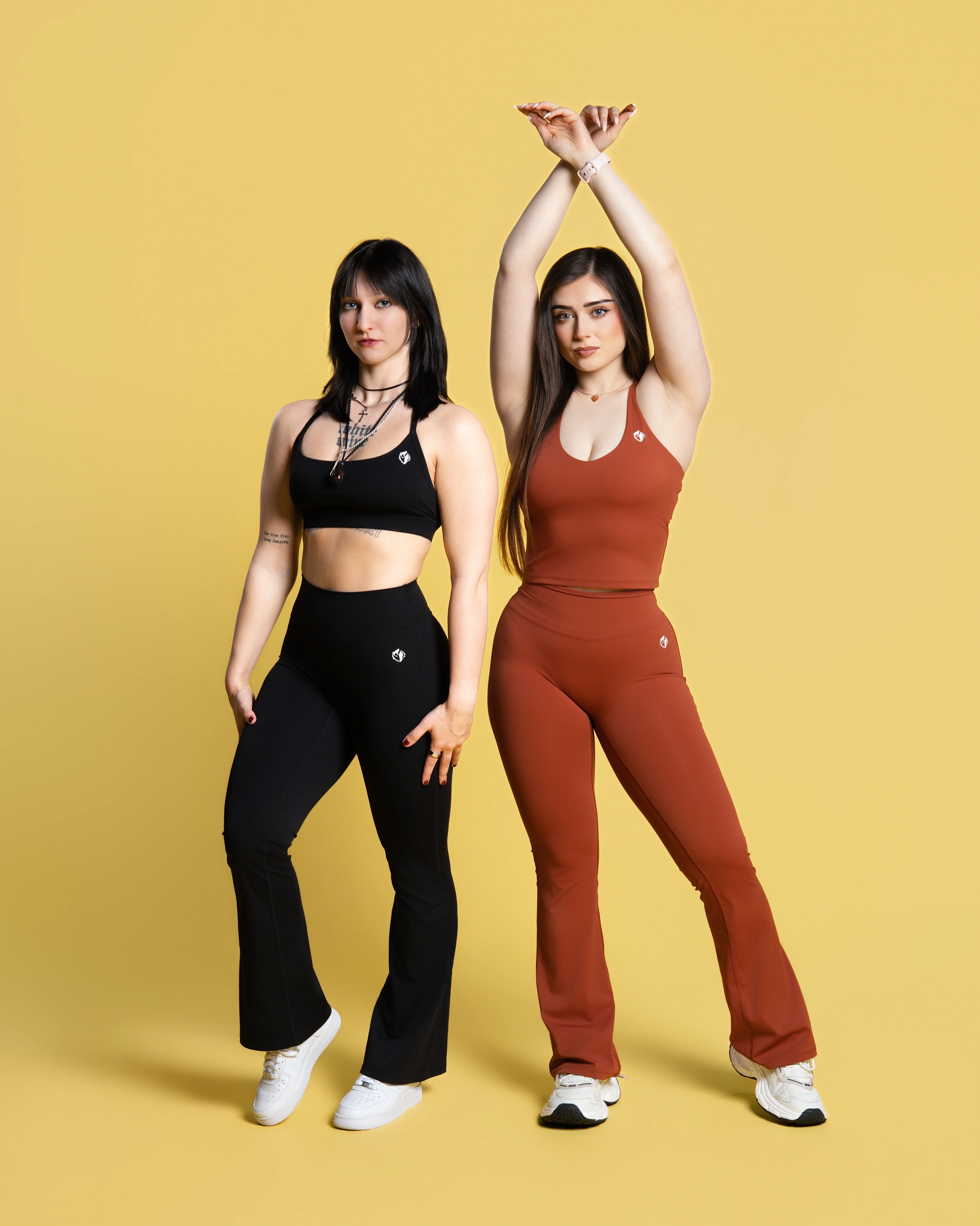 Ekko Womens Everyday Seamless Flare Leggings - Image 6