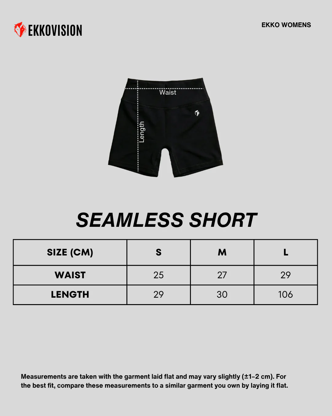 Ekko Womens Everyday Seamless Short - Image 5